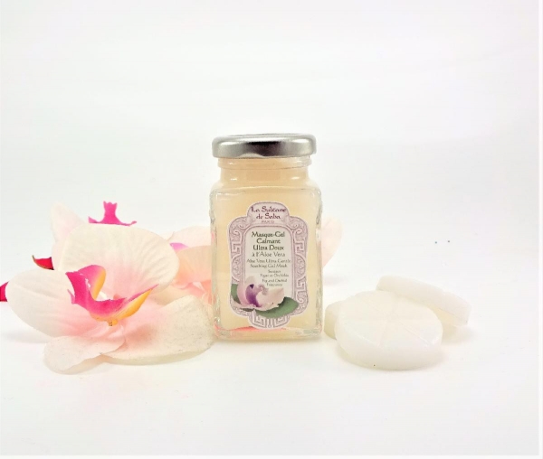 La Sultane de Saba: Le Masque-Gel Calmant Ultra Doux à L'Aloé Véra, un instant de fraîcheur et de gourmandise!