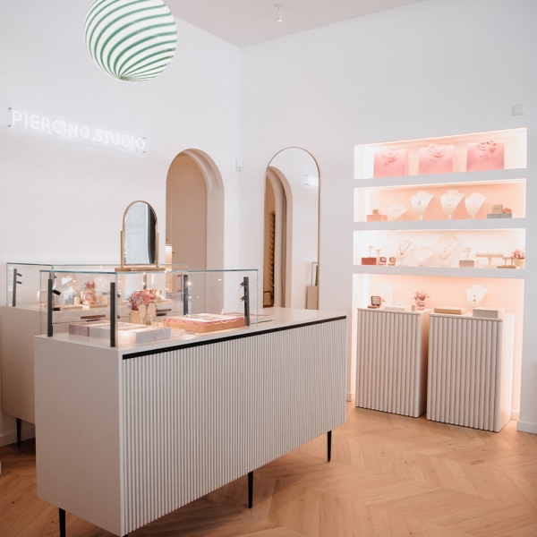 La boutique de bijoux Avinas à Genève